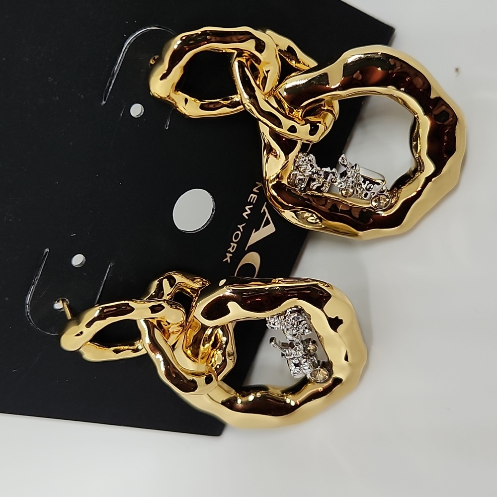 Earrings Coach/Authentic - image 2